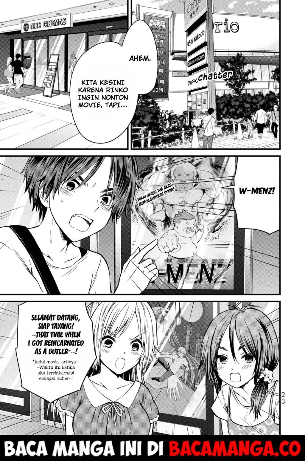 Ojou-sama no Shimobe Chapter 38 Bahasa Indonesia
